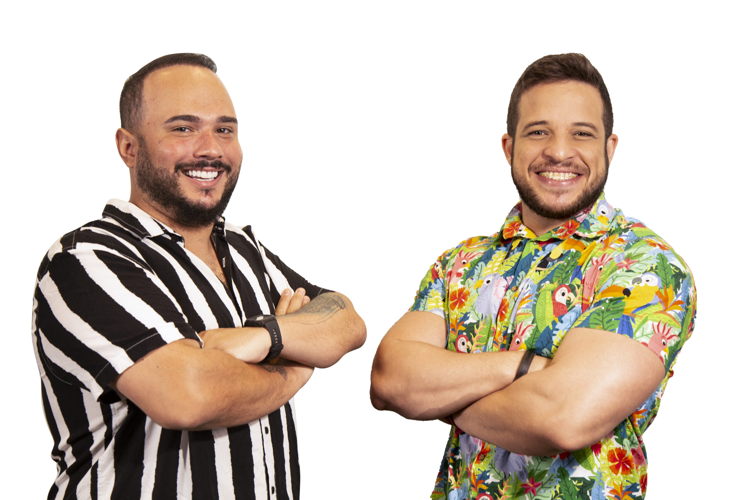 Ed Gama e Flávio Andradde trazem a comédia do podcast “No Olho da Goiaba” ao palco em Salvador!