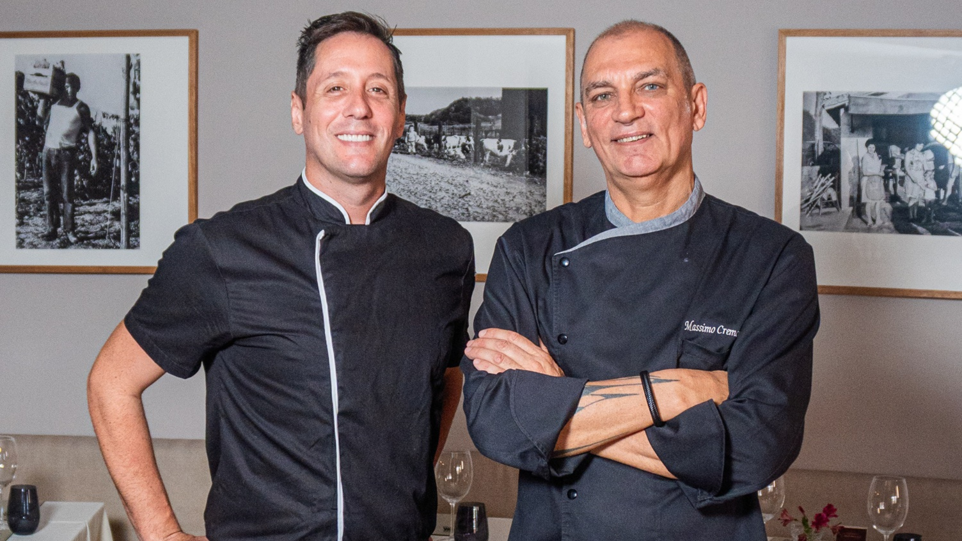 Projeto Massimo Invita: Massimo Cremonini convida Aurélien Roche em uma noite de alta gastronomia