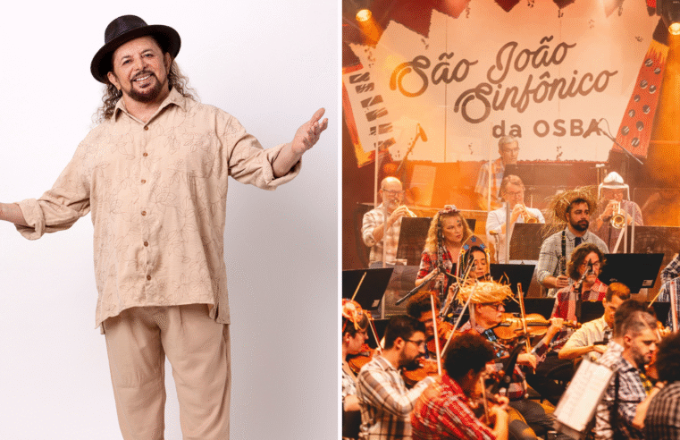 São João Sinfônico da OSBA traz Geraldo Azevedo para apresentação na Concha Acústica do TCA
