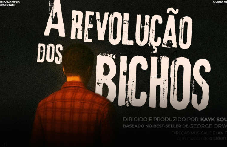 Espetáculo “A Revolução dos Bichos” em cartaz no Teatro Molière