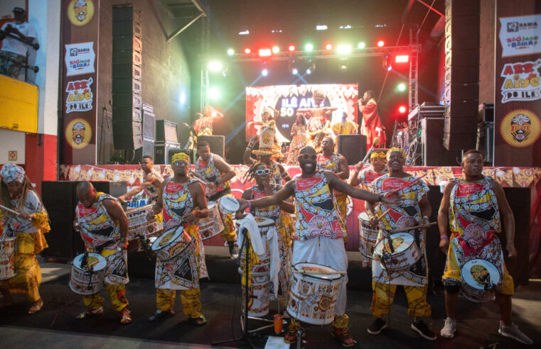 Ilê Aiyê faz seu tradicional Arraiyê no Pelourinho nesta sexta-feira, 11 de julho