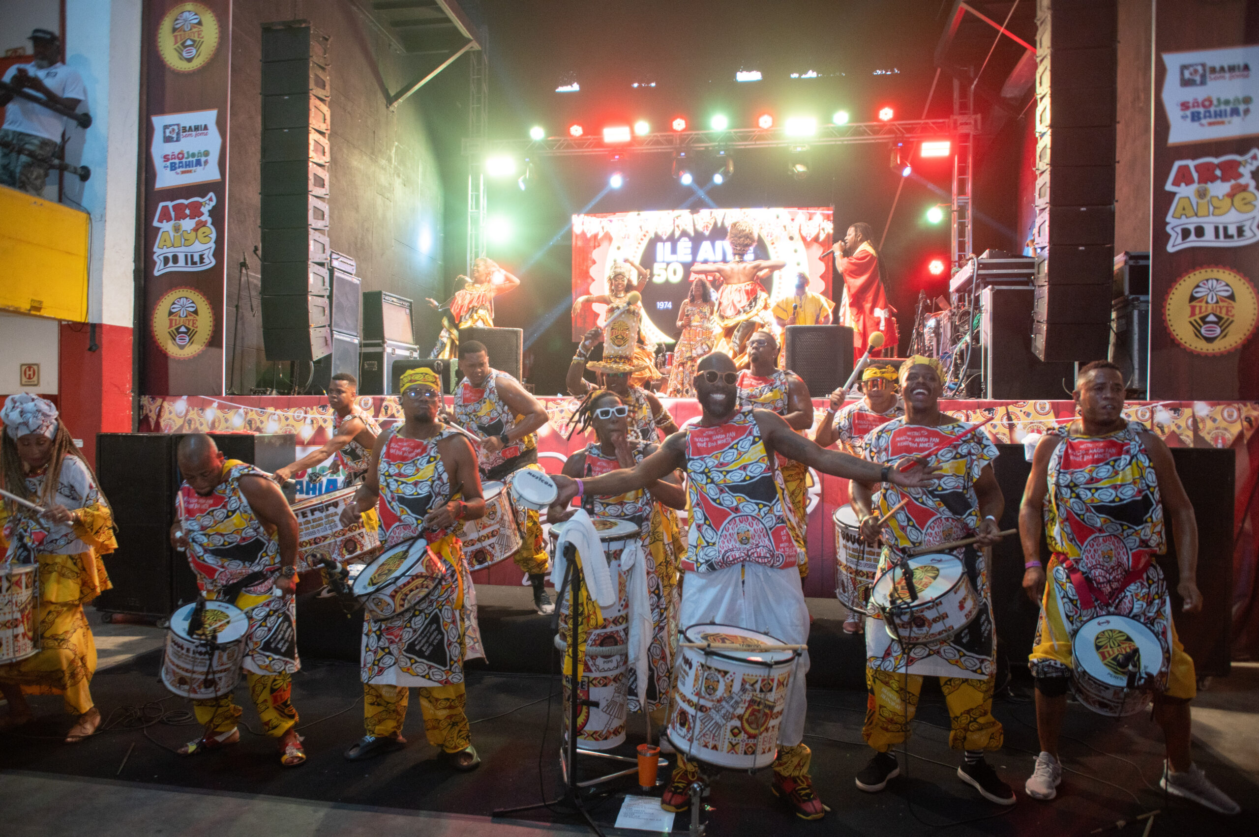 Ilê Aiyê faz seu tradicional Arraiyê no Pelourinho nesta sexta-feira, 11 de julho