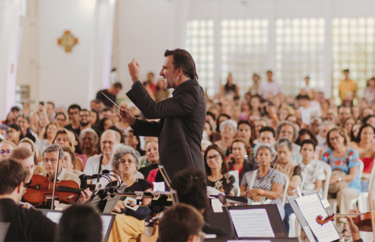 OSBA interpreta sinfonia de Bruckner em concerto gratuito neste domingo (03) no Santuário Nossa Sra. de Fátima