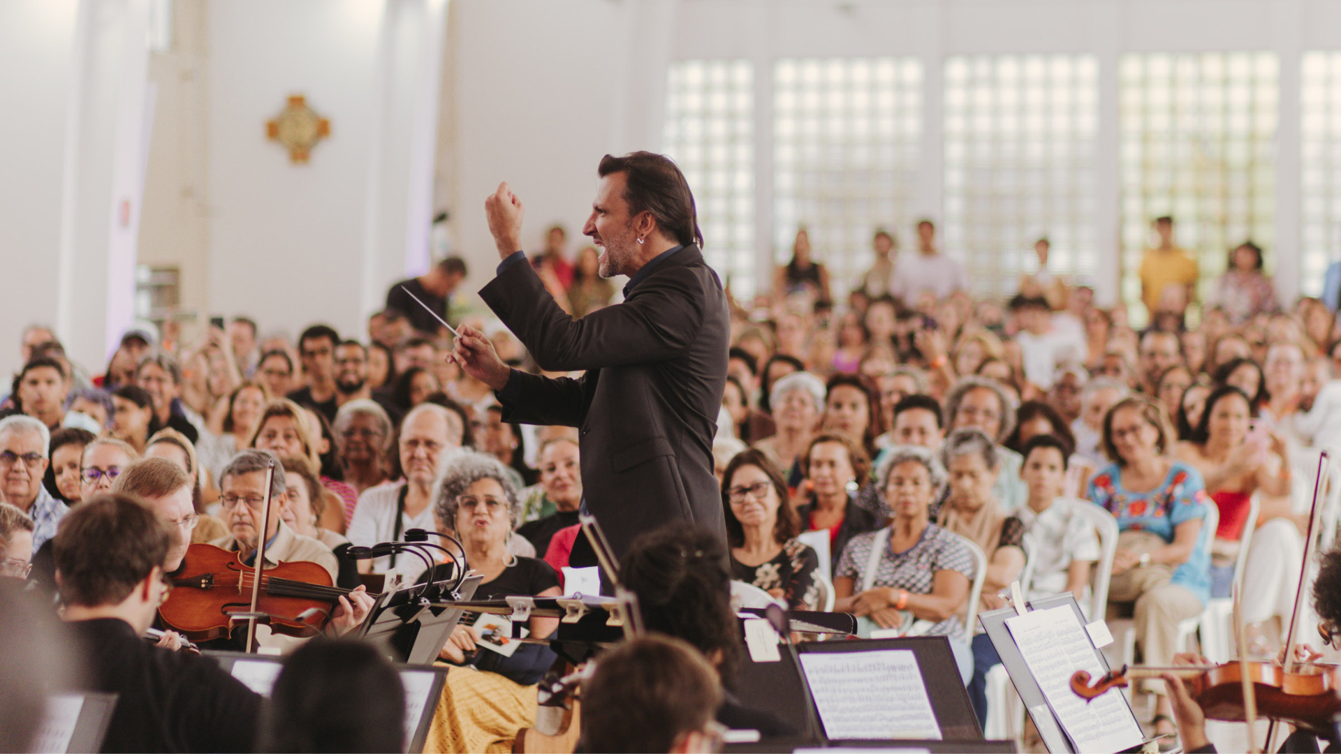 OSBA interpreta sinfonia de Bruckner em concerto gratuito neste domingo (03) no Santuário Nossa Sra. de Fátima