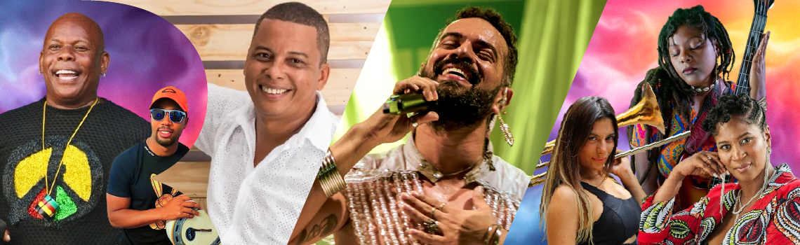 Pelourinho tem fim de semana com samba, forró, reggae e celebrações da cultura afro e feminina
