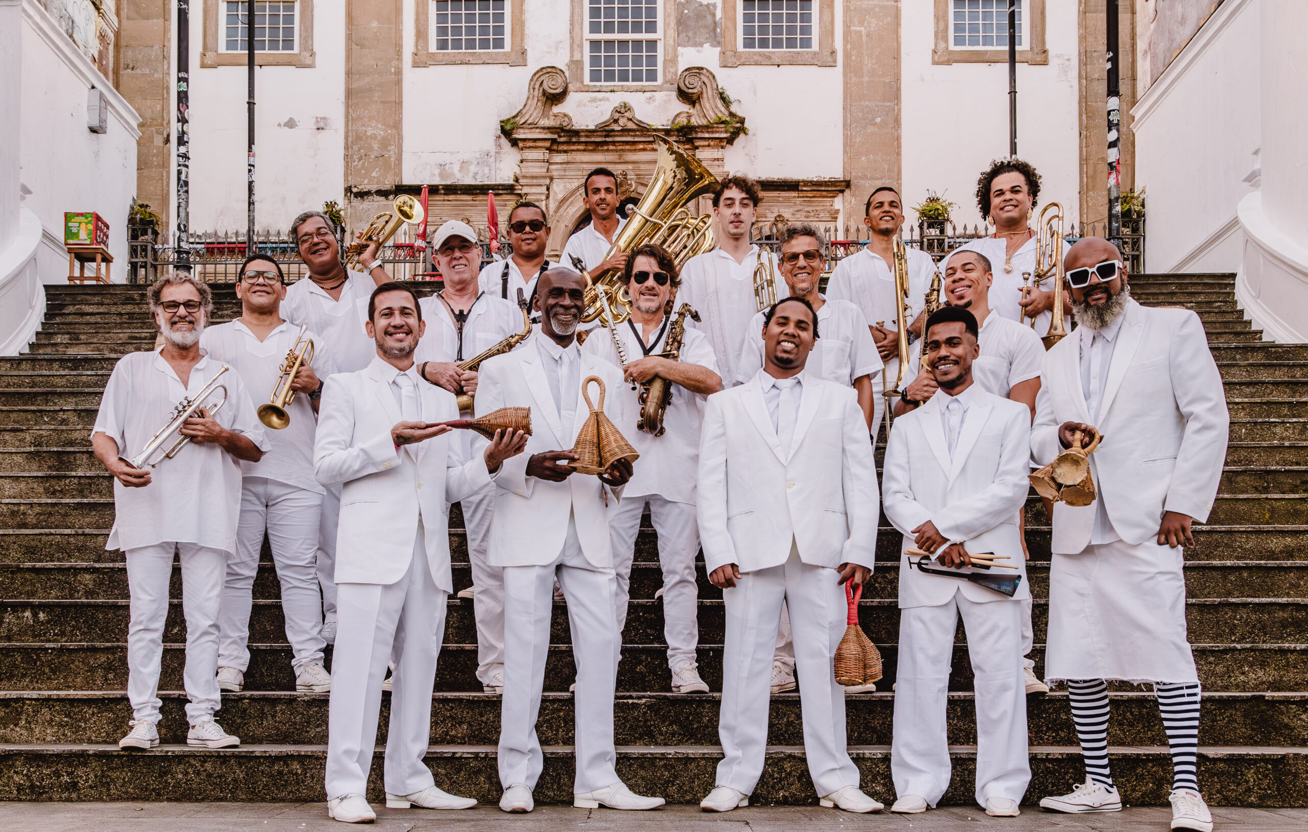 Orkestra Rumpilezz realiza ensaio aberto nesta quinta-feira, 07 de agosto