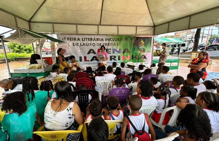 Feira Literária Inclusiva de Lauro de Freitas confirma 2ª edição para setembro
