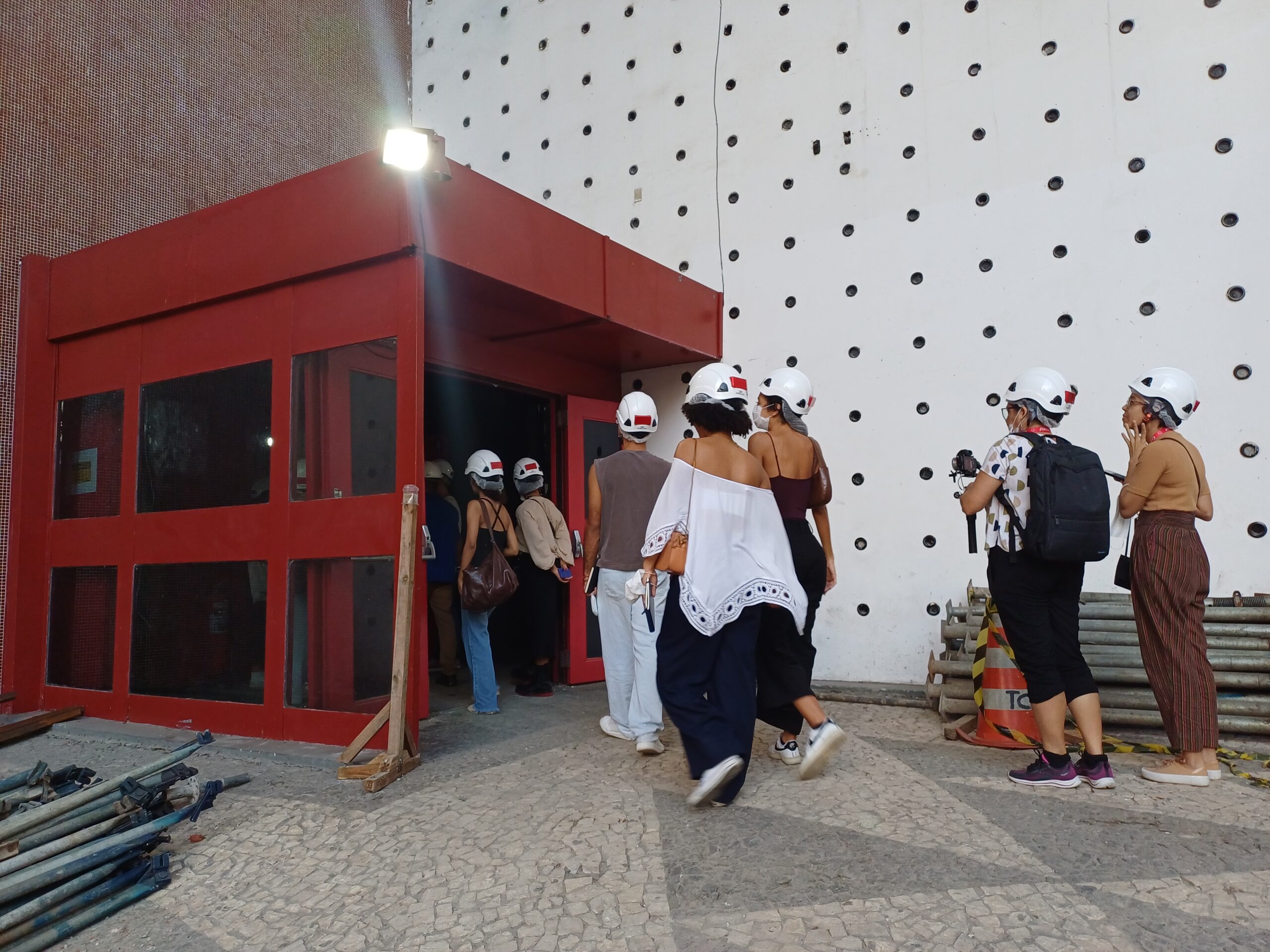 Visitas às obras do TCA acontecem todos os dias durante a Semana do Patrimônio