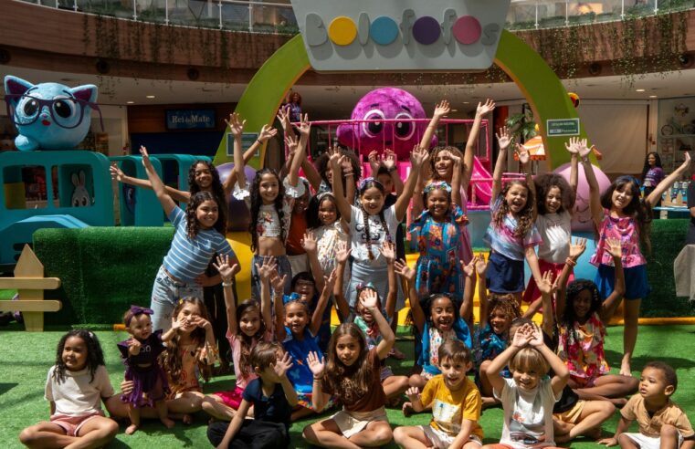 Parque Bolofofos chega ao Shopping Paralela e garante diversão para as crianças