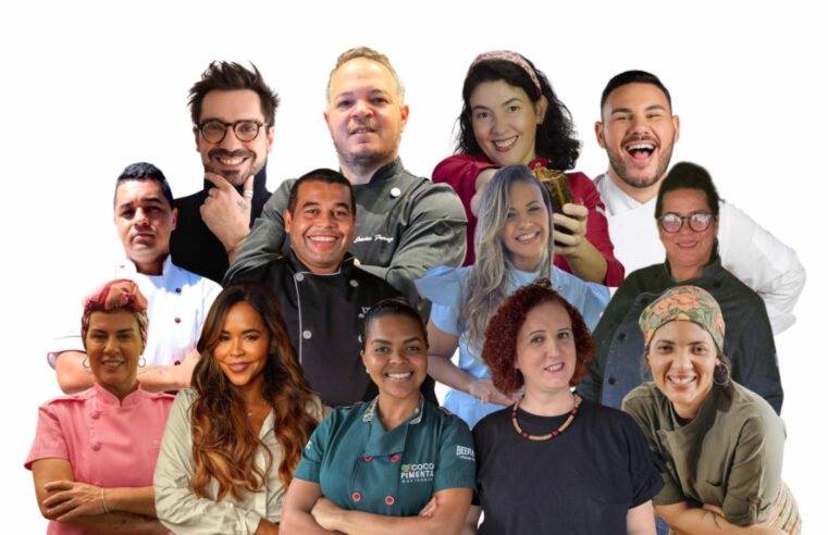 Chefs Lucas Corazza, Cadu Moura e a chocolatier Mirian Rocha são confirmados para a Cozinha Show do XI Festival Sabores de Itacaré