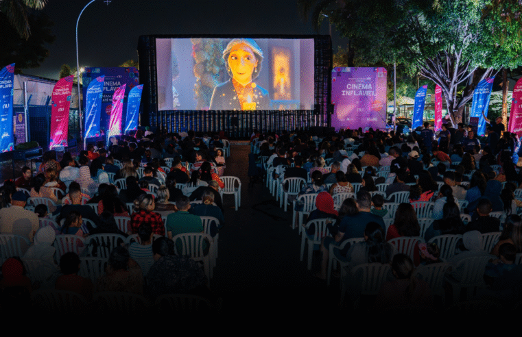 Cinema Inflável chega pela primeira vez à Bahia nesta semana com sessões gratuitas de cinema ao ar livre