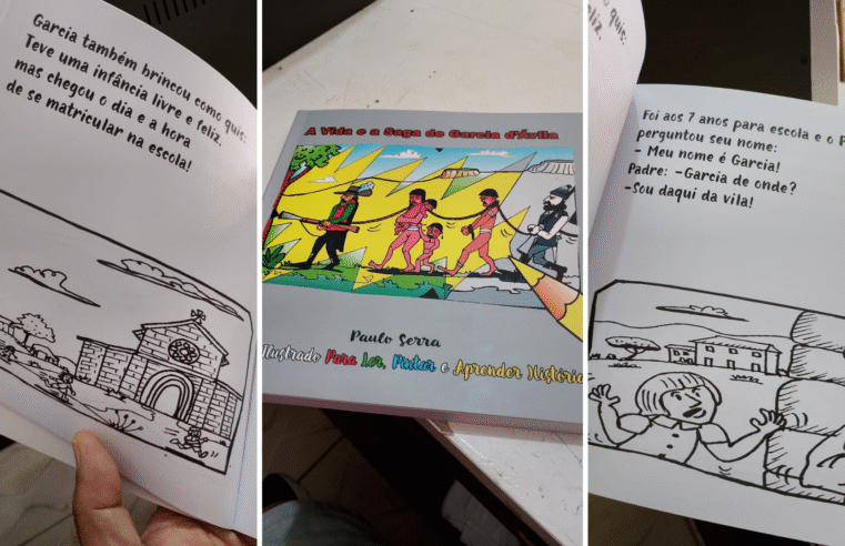 Paulo Serra lança “A vida e a saga de Garcia D’Ávila”: um cordel ilustrado para ler, pintar e aprender sobre a história da Bahia