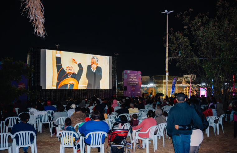 Cinema Inflável chega a Santo Amaro com sessões de cinema gratuitas em sua primeira temporada na Bahia 