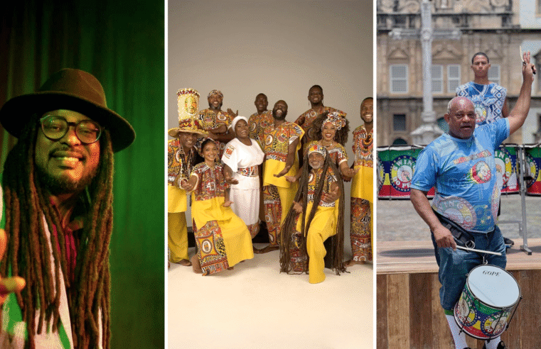 Semana no Pelourinho tem Noite do Samba Reggae, Ilê Aiyê e música eletrônica; veja programação completa