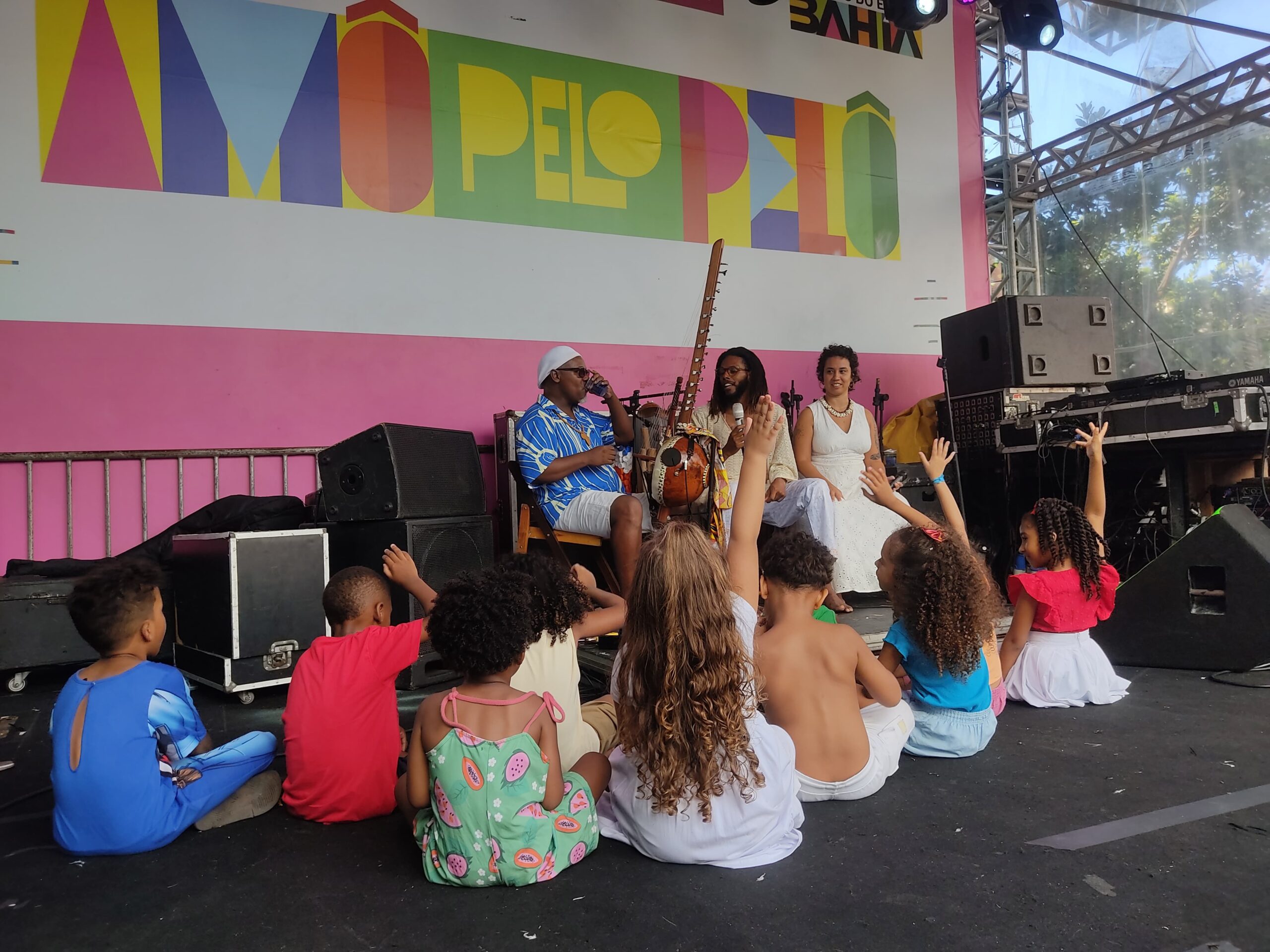 Festa da Oralitura Bejiró celebra as infâncias e a cultura afro-indígena com programação gratuita no Pelourinho