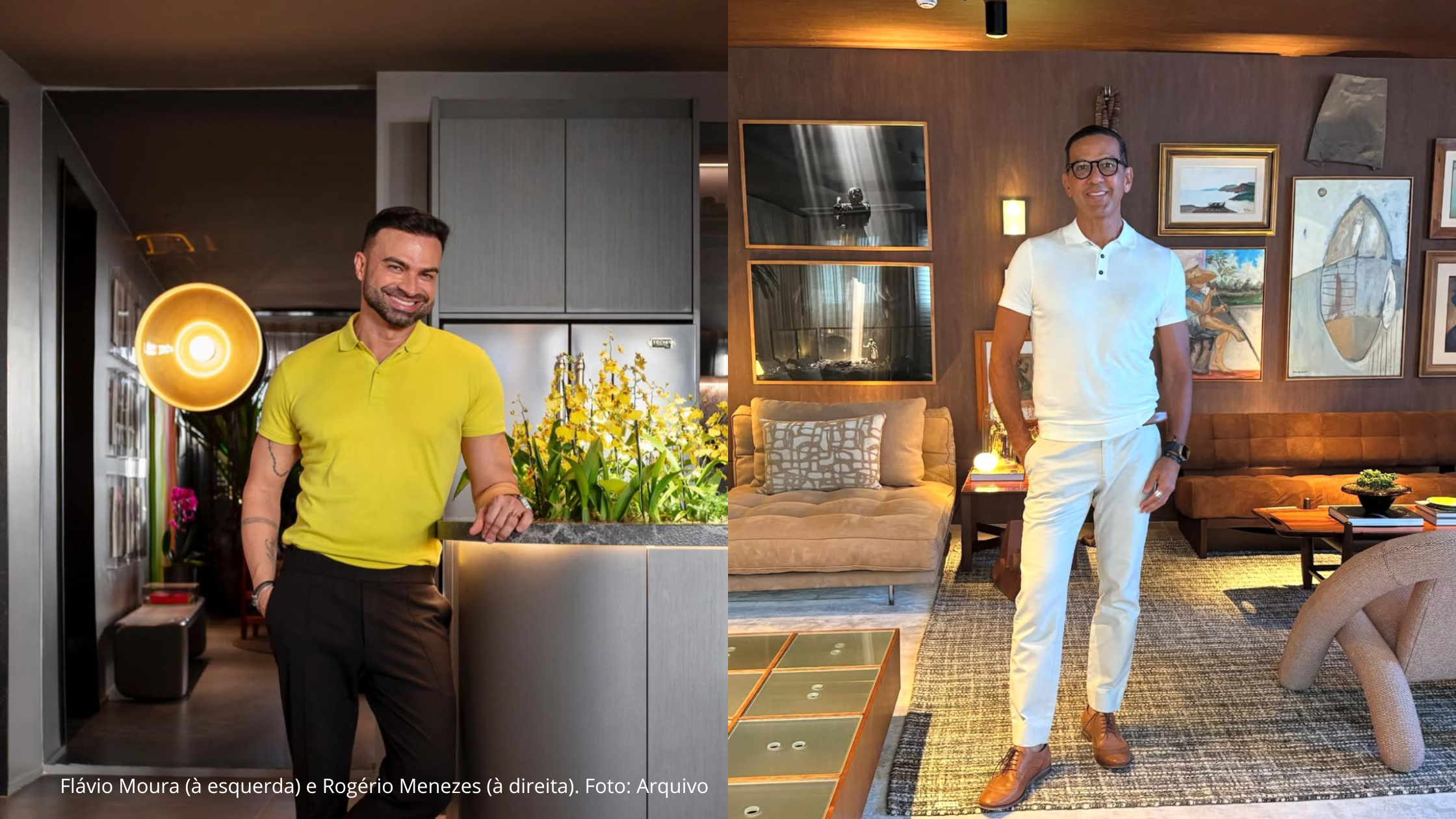 Rogério Menezes e Flávio Moura recebem convidados na Casas Conceito para apresentar primeiro Home Boutique do Horto Florestal