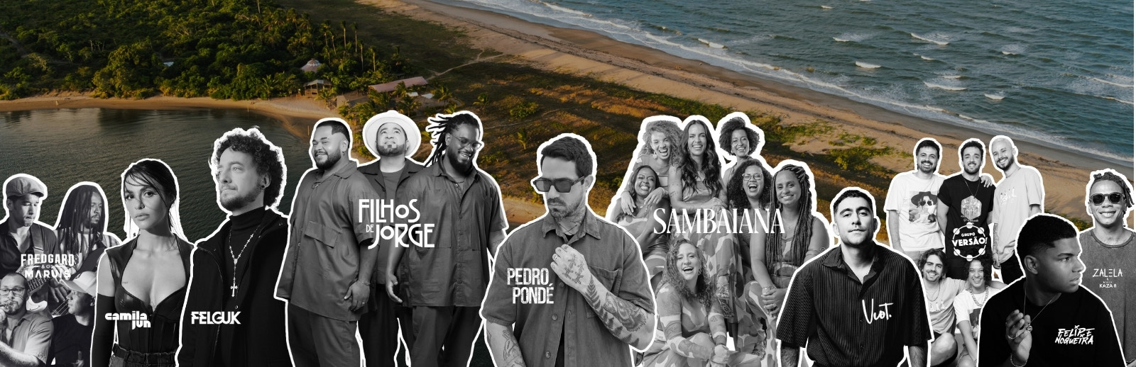 Réveillon em praia de Itacaré terá Grupo Versão, que conquistou Dua Lipa e Shawn Mendes, como atração da virada