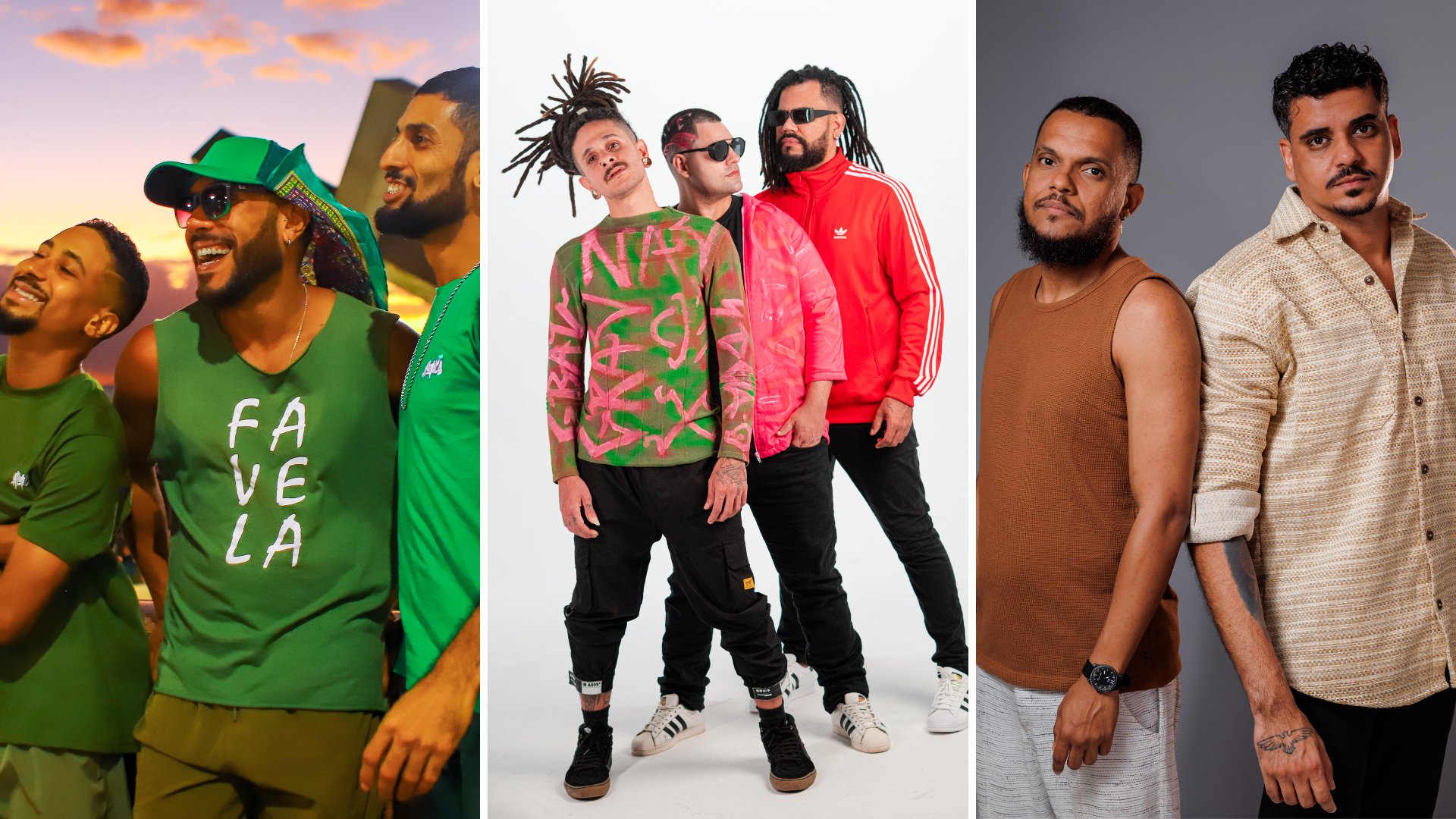 Festival Na Rota do Roteiro movimenta o Pelourinho com shows das bandas Gravnave, Favela Atômica e Dois na Vitrola