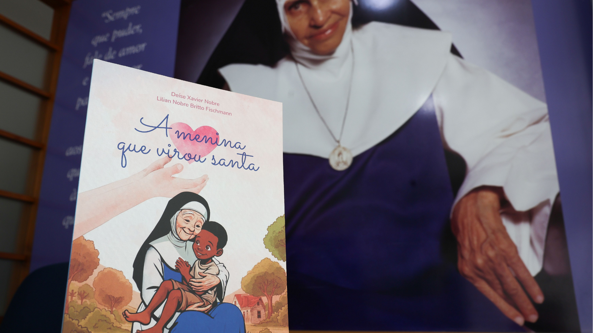 A menina que virou santa: livro infantil sobre Santa Dulce dos Pobres será lançado em Salvador