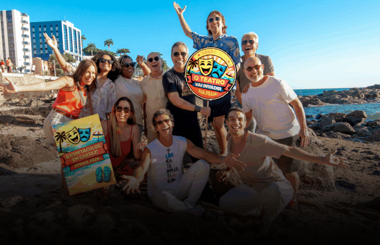 “O Teatro Vai Invadir Sua Praia” fortalece a cena teatral no verão de Salvador