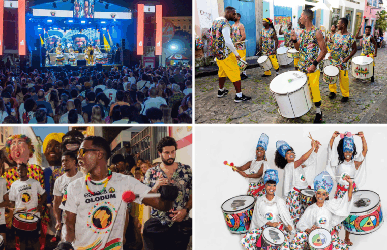 Muzenza, Olodum, Didá, Ganhadeiras, Cortejo Afro levam música e axé para baianos e turistas; confira a programação completa do Pelô para os próximos dias