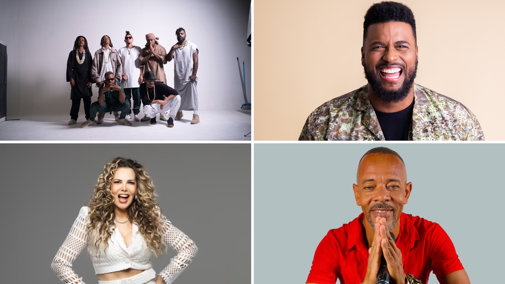 Samba, rap e axé music animam as ruas e largos do Pelourinho nesta sexta (16)