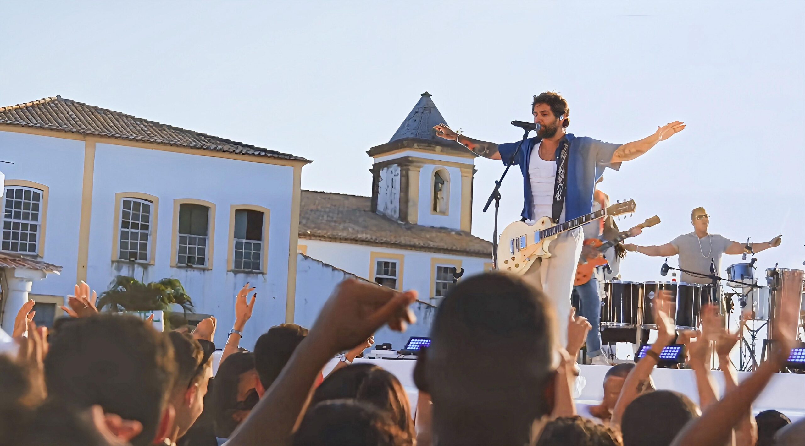 Grátis no domingo: Jammil recebe Cheiro de Amor, Gilmelândia e Guga Meyra em show especial na Ponta de Humaitá