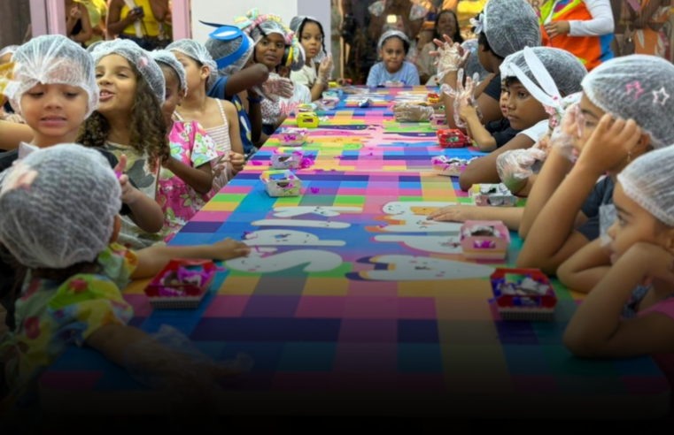 Páscoa: Shopping Center Lapa realiza o replay da oficina de ovinho de colher para crianças