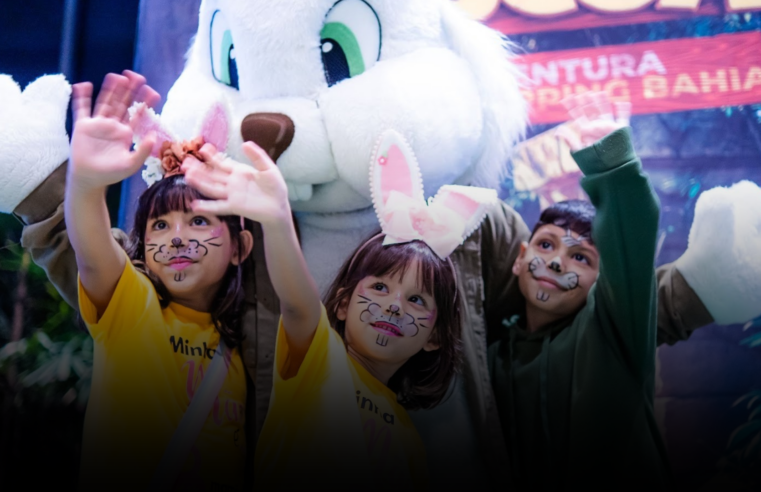 Shows infantis, pintura facial e oficina de ovos de Páscoa animam programação especial para crianças em Lauro de Freitas