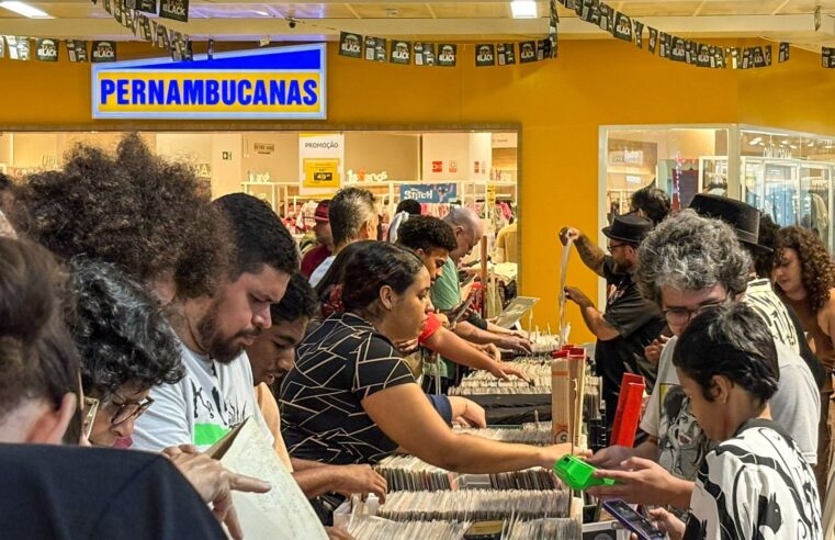 Shopping Center Lapa tem nova edição da Feira do Vinil neste sábado, 07