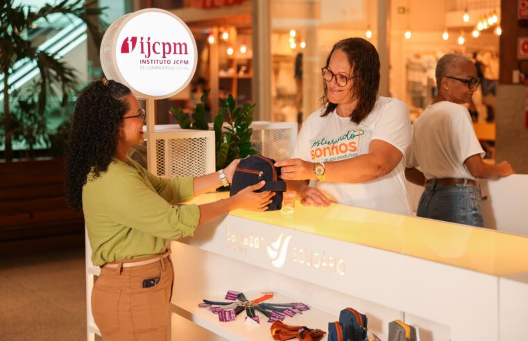 Projeto inédito transforma shoppings em vitrines de geração de renda para instituições sociais