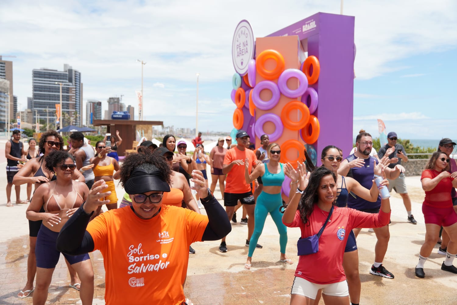 Caminhada dançante será no próximo dia 19 de abril na Orla de Pituaçu