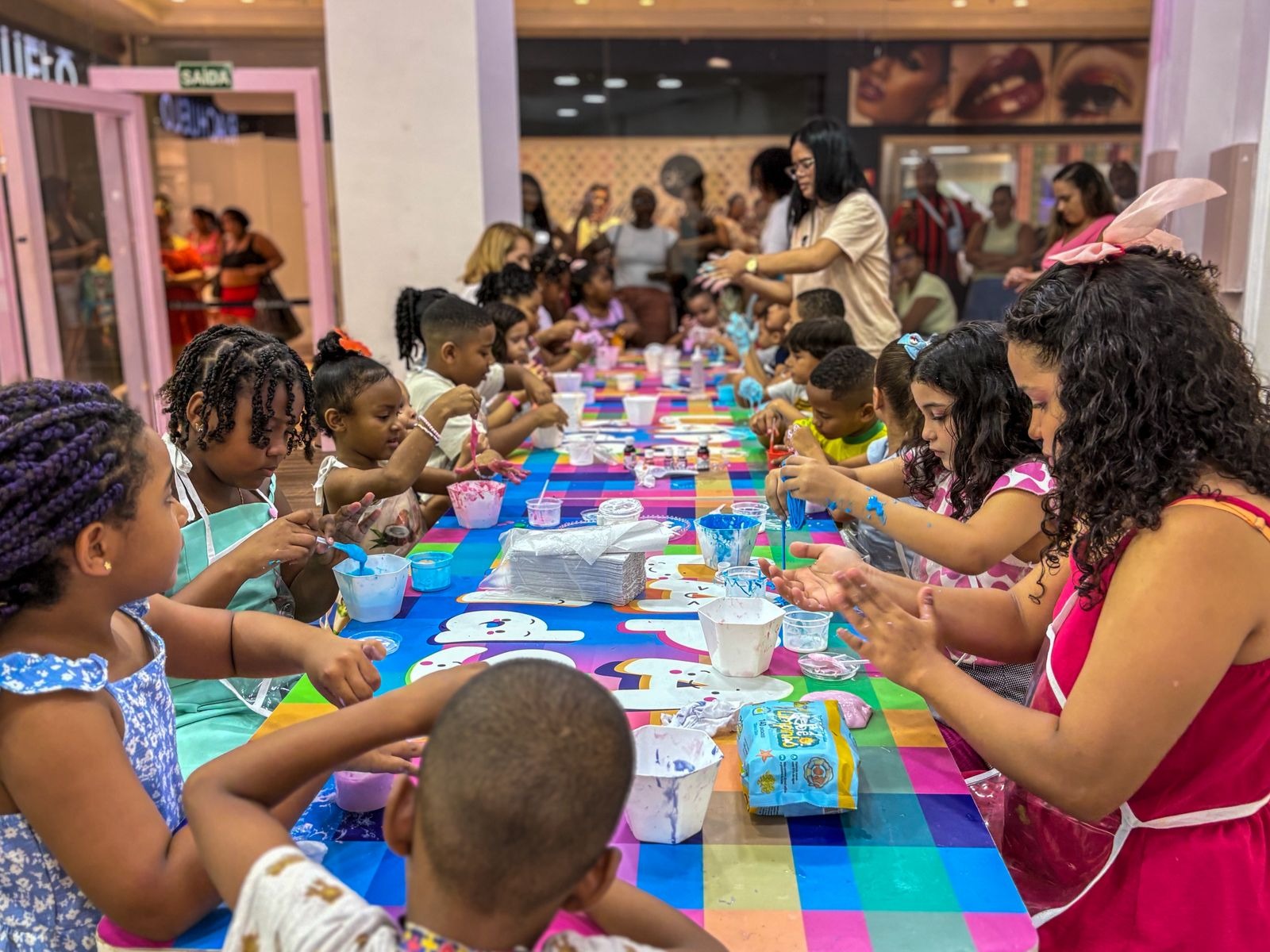 Shopping Center Lapa realiza Oficina Replay de Slime no sábado (25) 