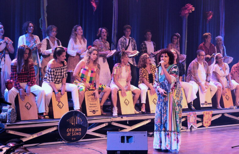 Oficina de Sons leva música nordestina e batucada para o Arraiá da Prefs com show gratuito no Pelourinho