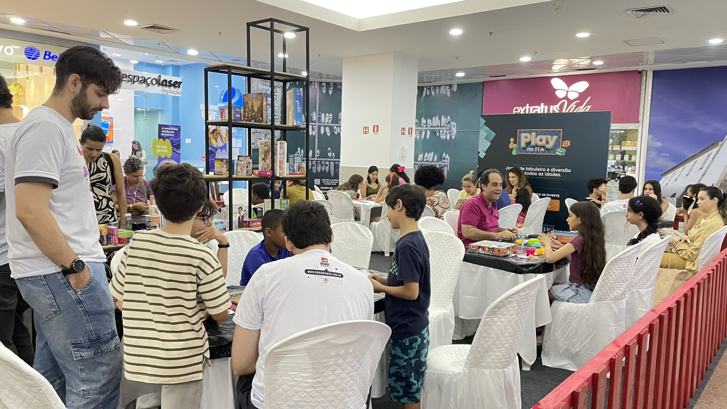 Shopping Itaigara realiza nova edição do ‘Play no ITA’ com jogos gratuitos para toda a família
