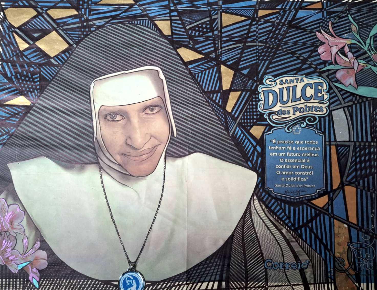 Santa Dulce dos Pobres inspira a exposição “A Última Porta: Arquiteturas do Acolhimento”, com obras de quase 30 artistas, a partir de 3 de agosto, no Tribunal de Justiça da Bahia