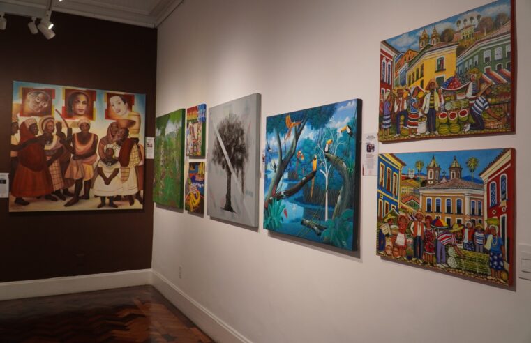 Goethe-Institut Salvador-Bahia sedia mostra gratuita com obras de artistas que marcaram a história das artes visuais do Pelourinho