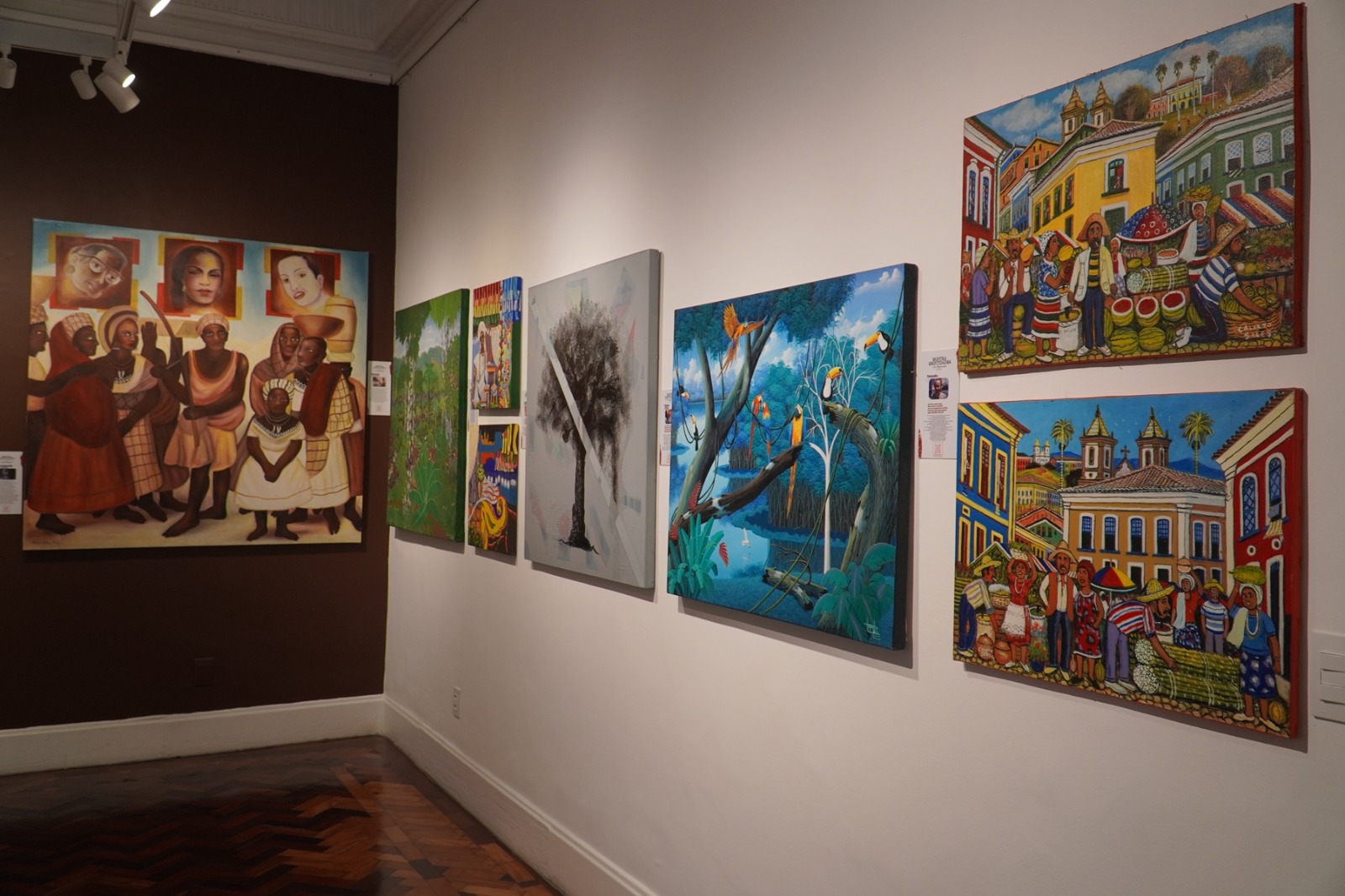 Goethe-Institut Salvador-Bahia sedia mostra gratuita com obras de artistas que marcaram a história das artes visuais do Pelourinho