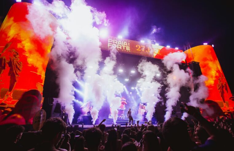 Com programação de festival, Réveillon Praia do Forte se consolida como um dos roteiros mais cobiçados para a virada de 2027