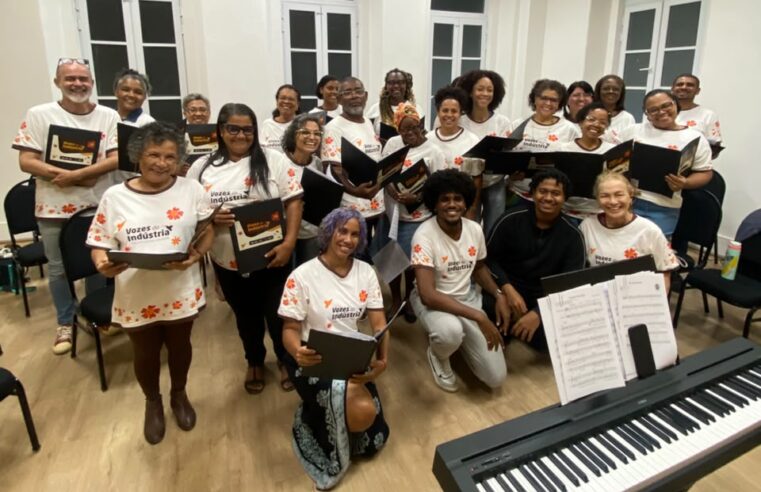 Vozes da Indústria: coral do SESI Cultura realiza apresentação simultânea em três cidades da Bahia
